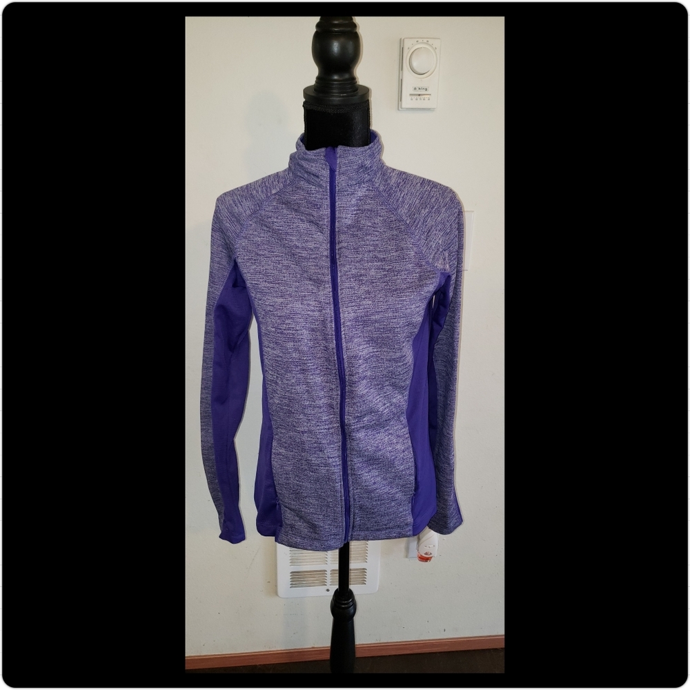 Jockey Women's Purple Full Zip Jacket